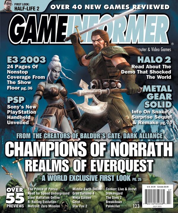 Game Informer Issue 123 (July 2003) cover
